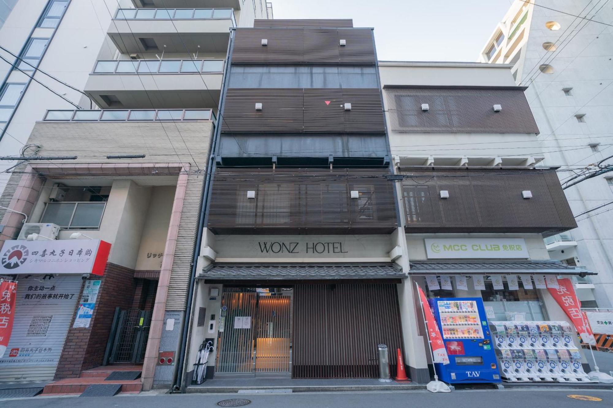 Wonz Hotel Self-Check-In Osaka Dış mekan fotoğraf